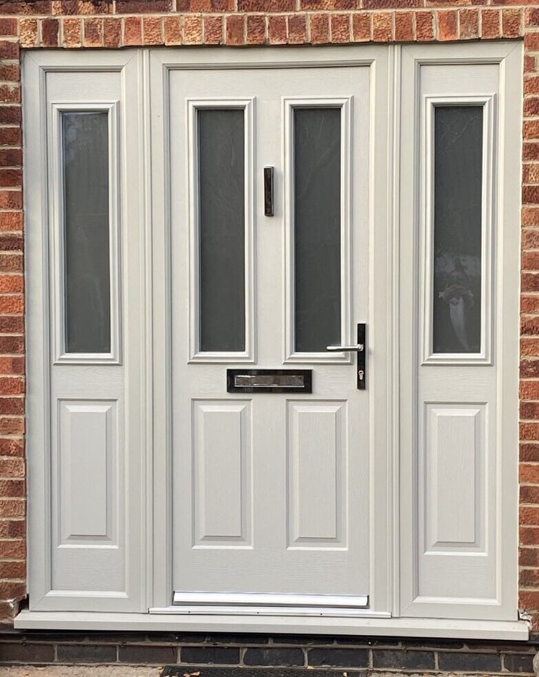 Stunning Agate Grey Solidcore Composite Door