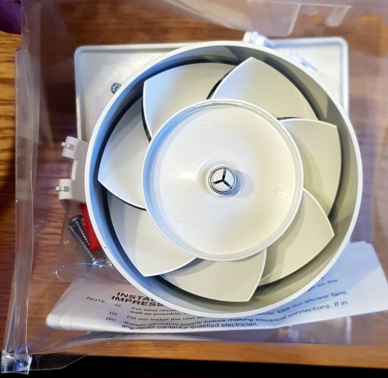Open new VIMP-100S Bathroom or WC Air Extractor Fan