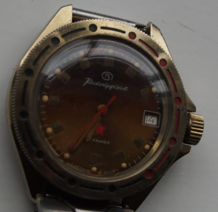 Wostok Komandirskie manual wind mechanical wristwatch - Cal 2409 - CCCP/Russia - Vintage