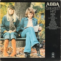Abba Greatest Hits LP on vinyl record 