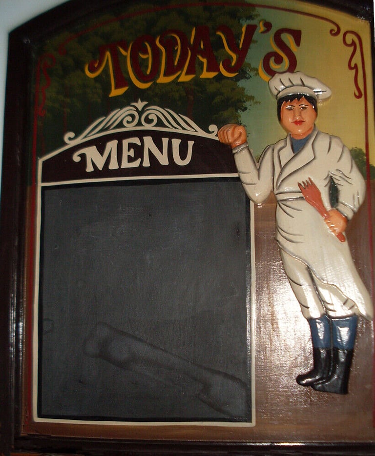 STUNNING HAND-PAINTED VINTAGE PUB SIGNS for PUBS, BISTROS, RESTAURANTS, MICROPUBS & HOME BARS