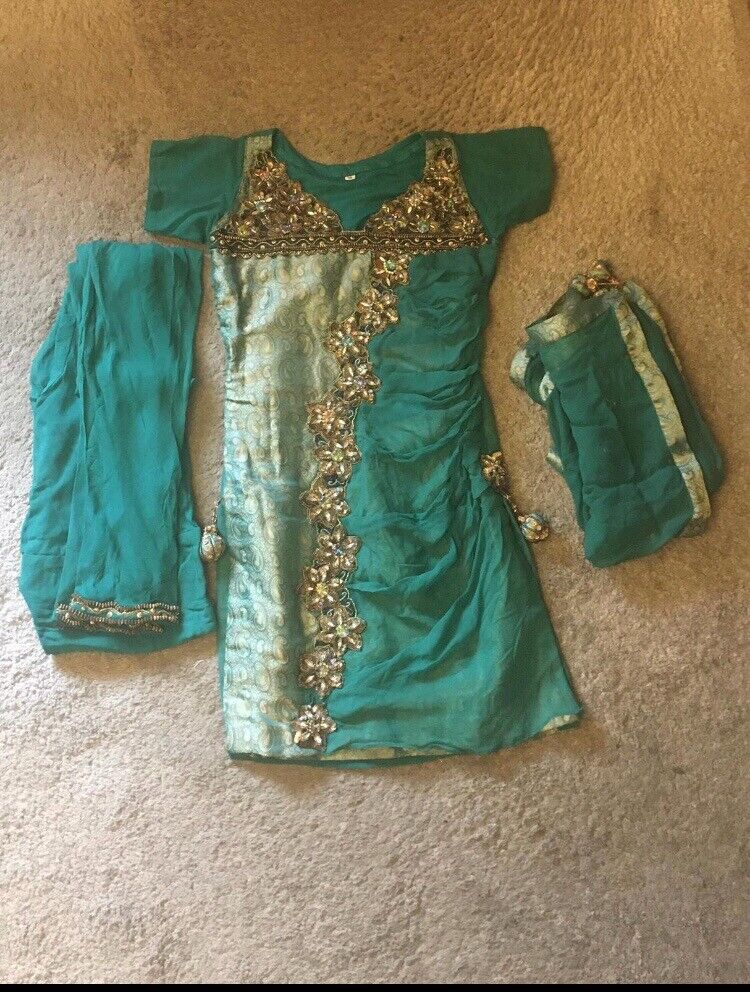 image for Beautiful green and gold suit for sale
