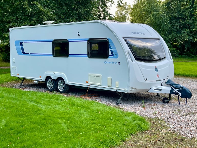 2014 Swift Sprite Quattro 6 Birth Fixed Bed Touring Caravan