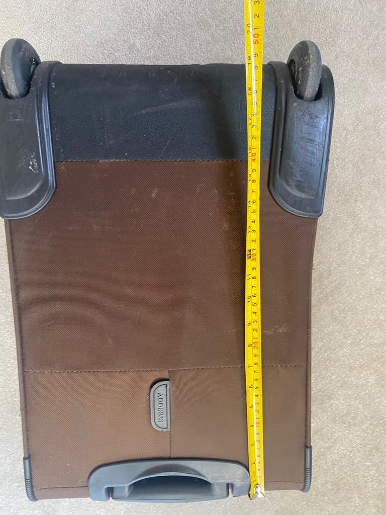 Antler small luggage with wheels,expendable telescopic handle 