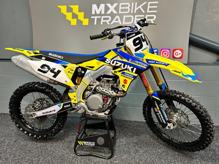 2022 SUZUKI RMZ 450 - TIDY BIKE - ROCZEN GRAPHICS - SERVICED - CRF YZF KX SXF FC