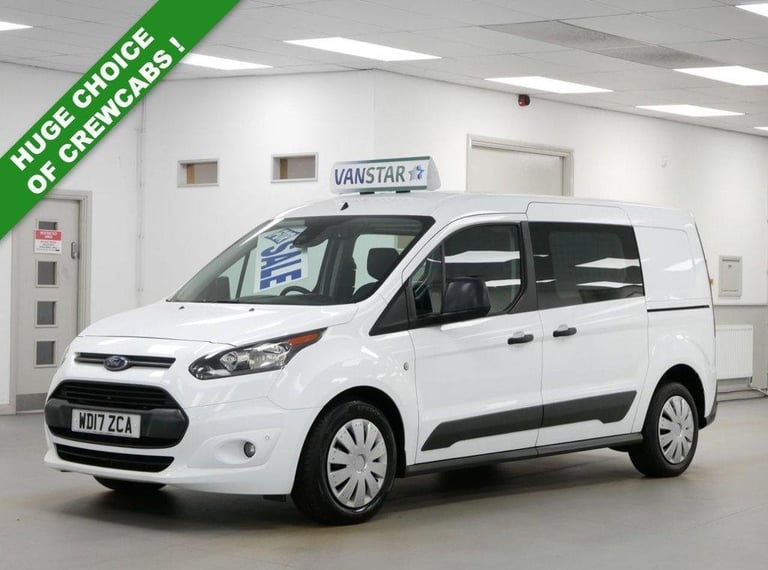 2017 TRANSIT CONNECT 1.5 TDCI 120 BHP L2 LONG TREND CREWCAB 5 SEATER ( AIR CON )