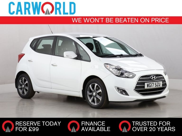 2017 Hyundai Ix20 1.4 Blue Drive SE Nav 5dr MPV PETROL Manual