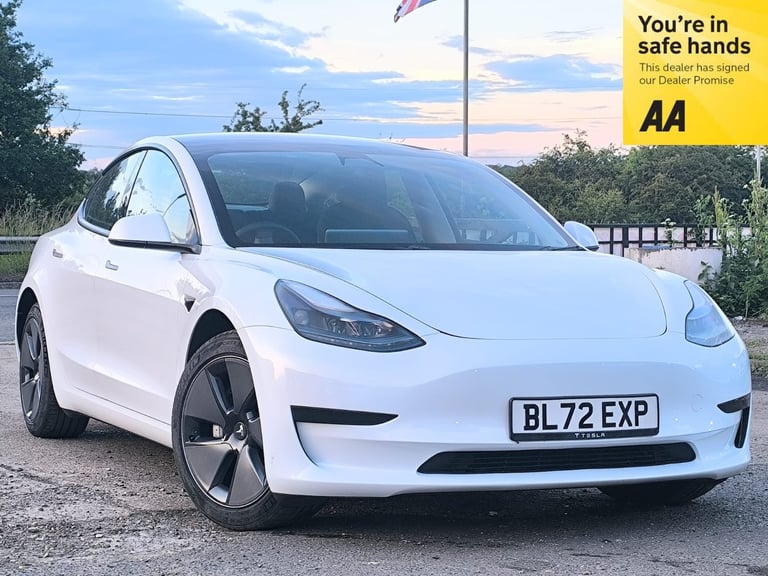 image for 2022 Tesla Model 3 Electric 75 kWh PCO Ready (Dual Motor) Long Range Saloon 4dr ULEZ Free SALOON ...