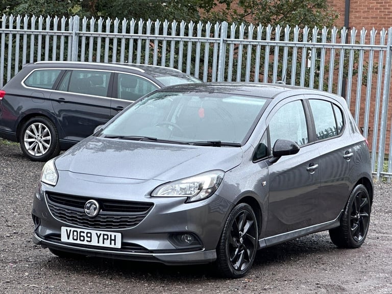 2019 Vauxhall Corsa 1.4i SRi VX Line Nav Black Euro 6 (s/s) 5dr HATCHBACK Petrol Manual
