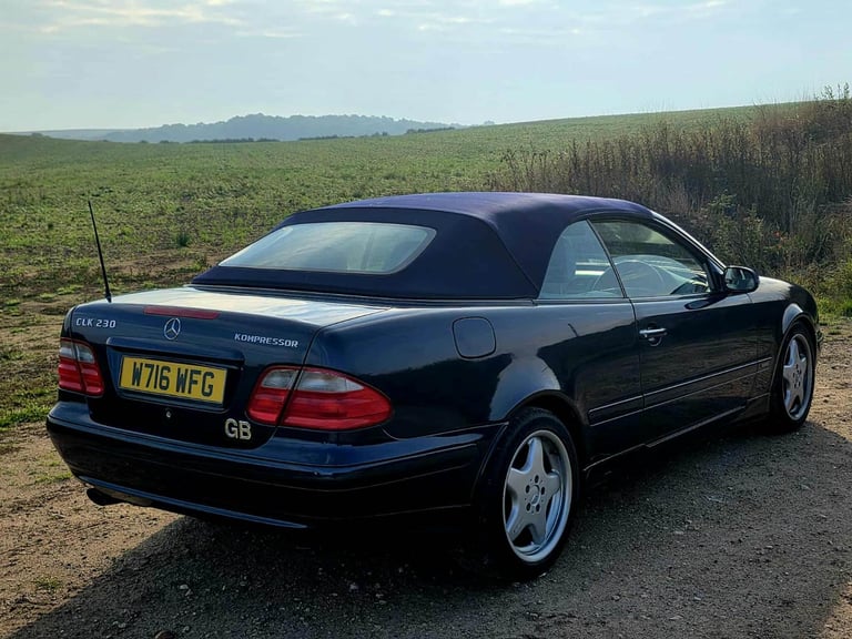 MERCEDES CLK 230 KOMPRESSOR AUTOMATIC CONVERTIBLE