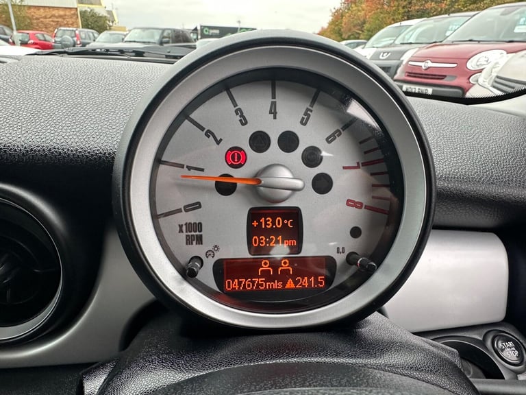2008 MINI Hatch 1.6 Cooper Euro 4 3dr HATCHBACK Petrol Manual