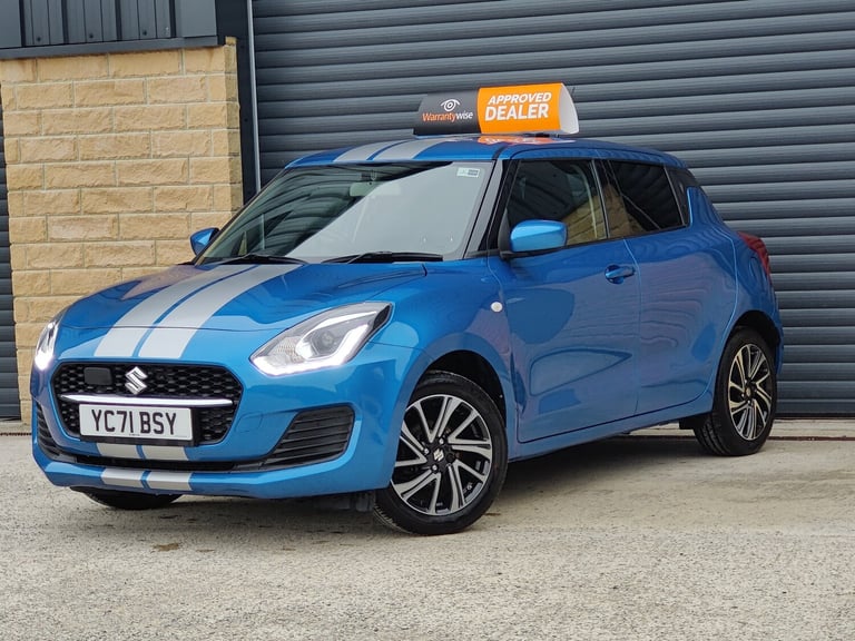 SUZUKI SWIFT; HYBRID; APPLE &amp; ANDROID CAR PLAY; BLUE; ULEZ COMPLIANT;-5 DOOR;