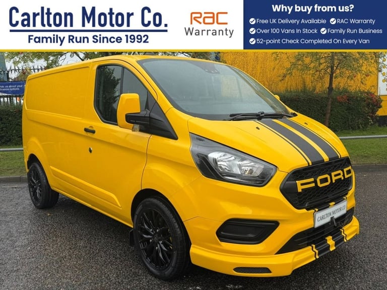 2022 Ford Transit Custom 2.0 340 EcoBlue Leader (Tailgate) L1 H1 ( SPORT KIT UPGRADE ) 130 ps PAN...