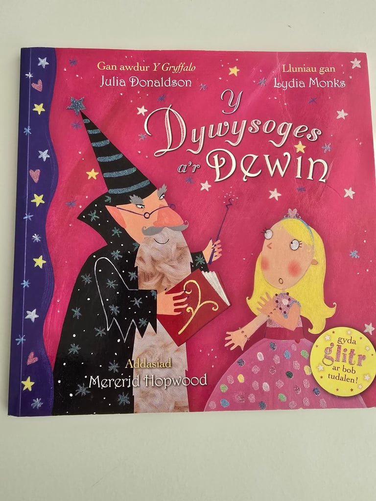Y Dywysoges a’r Dewin – Welsh Children’s Book by Julia Donaldson
