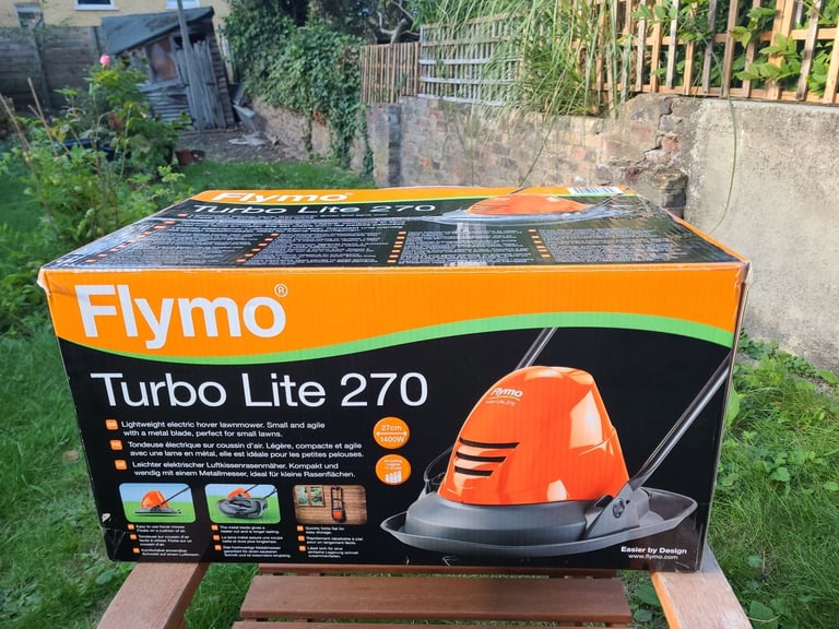 image for Brand New Unopened Flymo Turbo Lite 270
