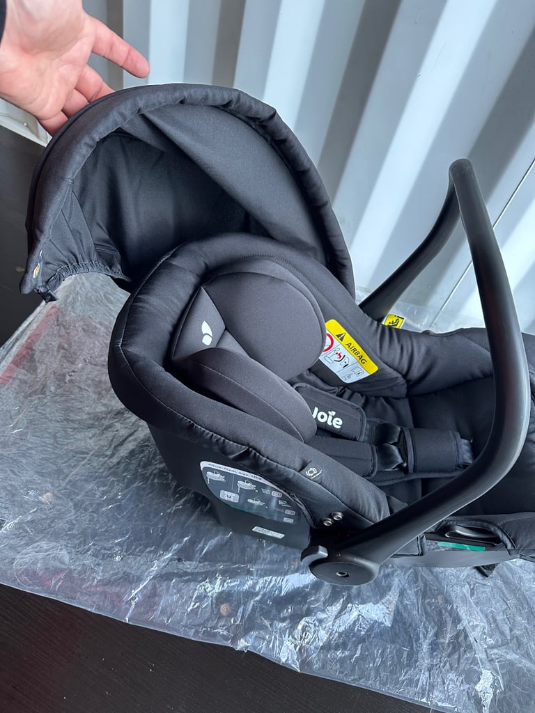 Joie I Juva R129 I Size Car Seat From Birth To 12 Months Black