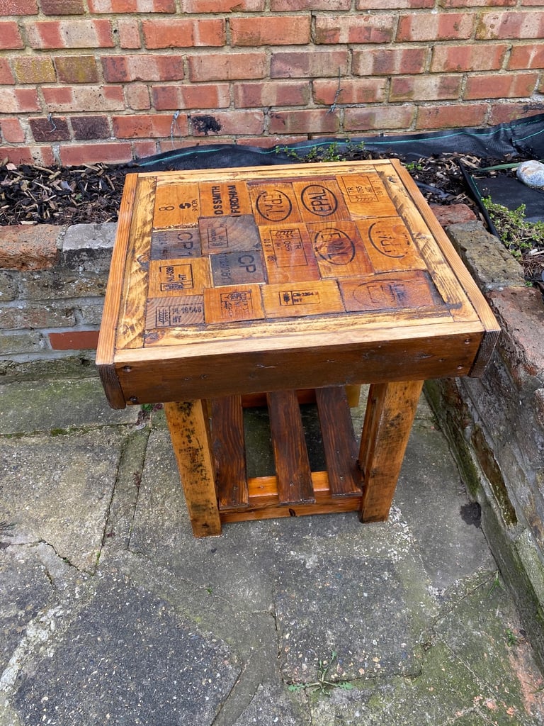 Unique one off garden table 