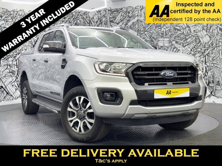 image for 2020 Ford Ranger 2.0 EcoBlue Wildtrak Pickup Double Cab 4dr Diesel Auto 4WD Euro 6 (s/s) (21 PICK...