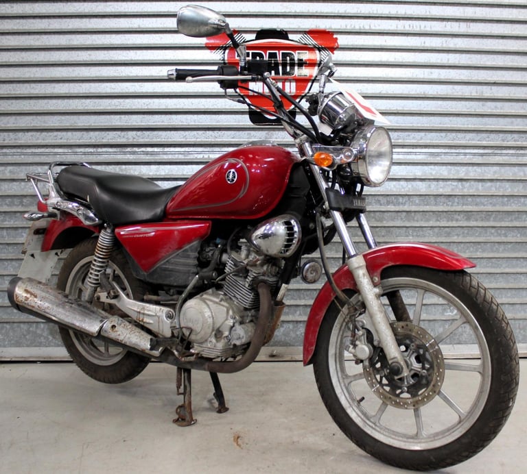 image for 2011 61 YAMAHA YBR 125 CUSTOM CRUISER TRADE SALE PROJECT 5K LEARNER LEGAL RED