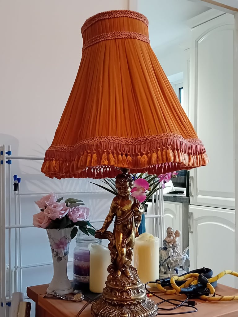 image for 1950 art novo TABLE lamp 