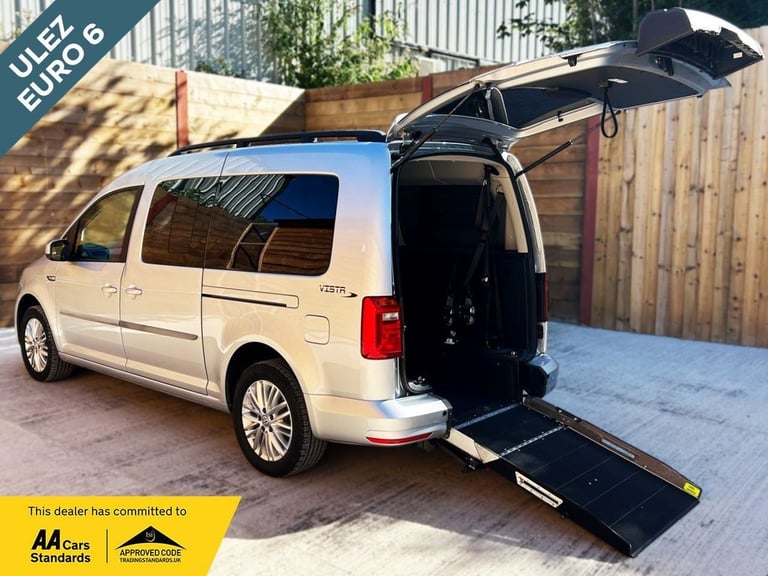image for 2017 Volkswagen Caddy Maxi Life 5 Seat Auto wheelchair Accessible Disabled access Vehicle WAV MPV...