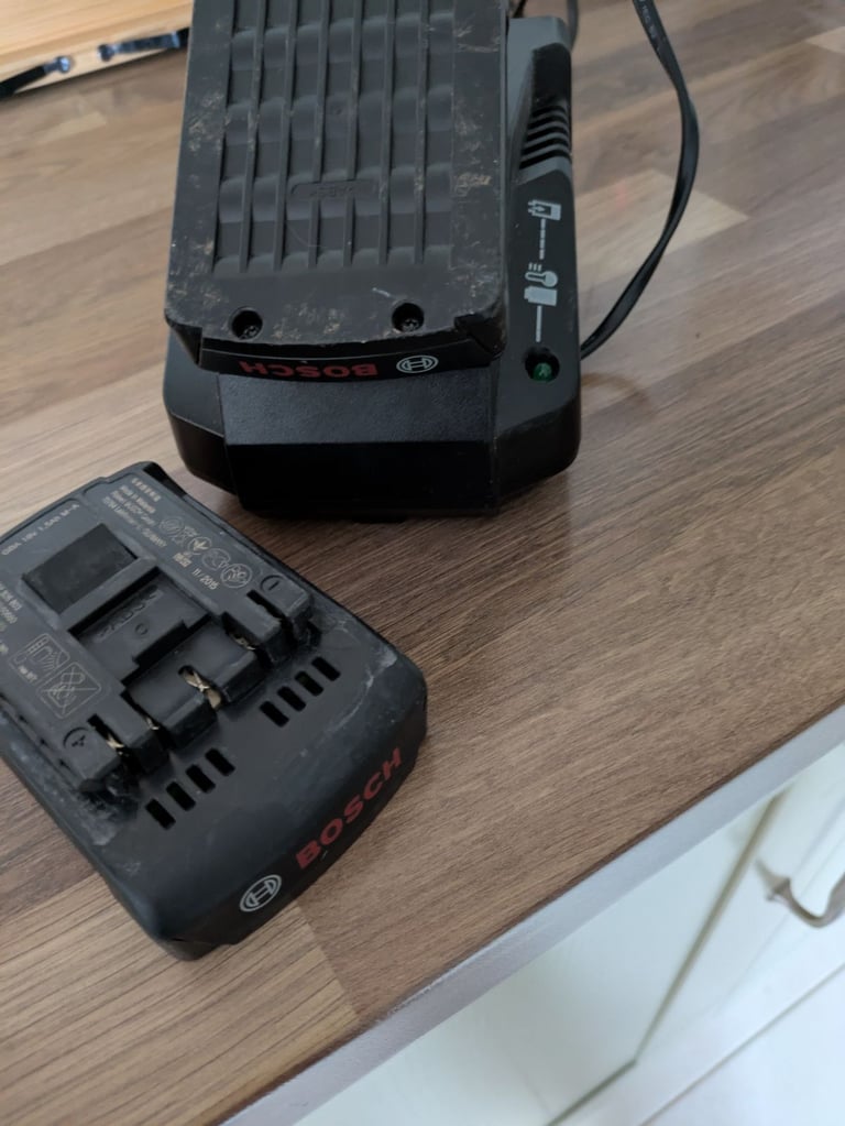 Bosch charger plus batterys