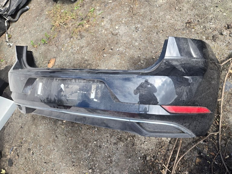 Vw golf mk7.5 match rear bumper lc9x black 17-20