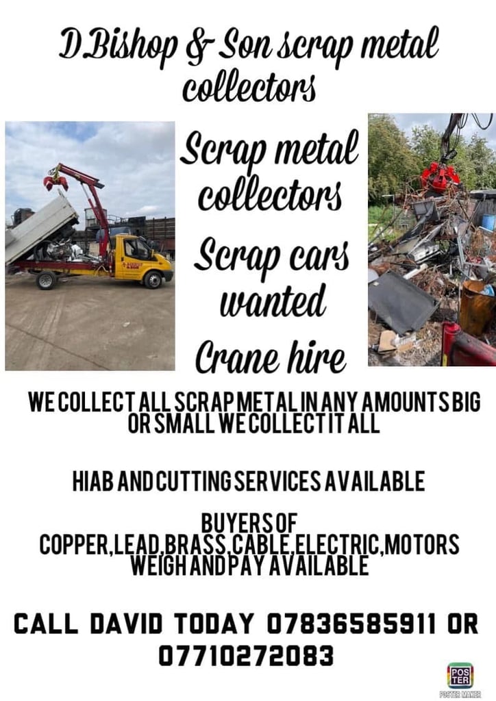 image for Scrap metal wanted 