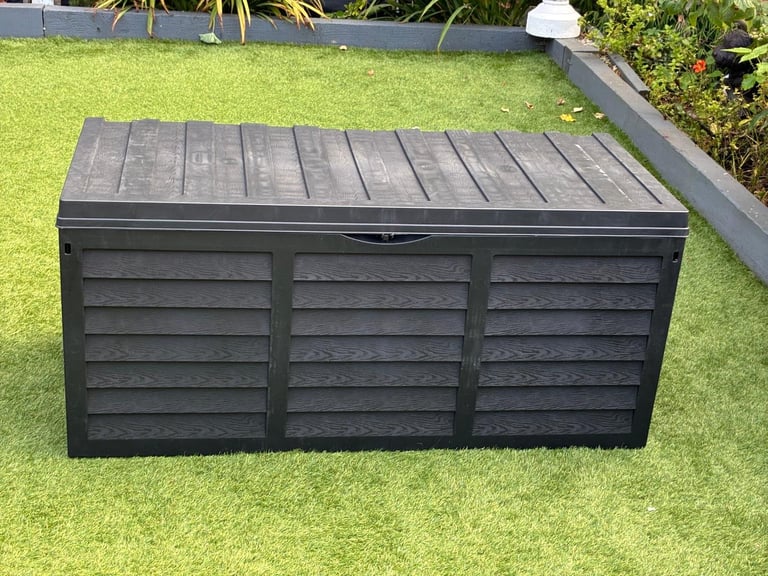 image for Neo Garden 320L Dark Grey Outdoor Storage Box
