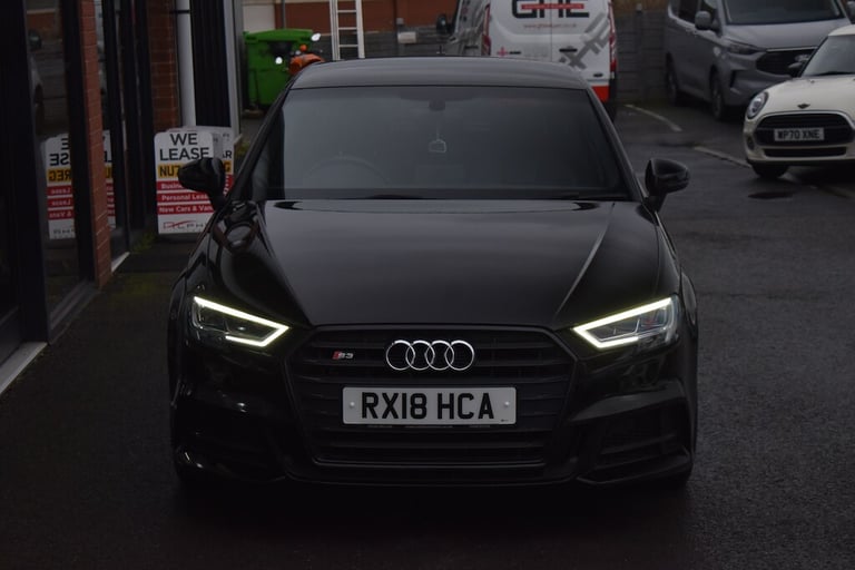 2018 Audi S3 2.0 TFSI Black Edition Sportback 5dr Petrol S Tronic quattro Euro 6 (s/s) ( Hatchbac...