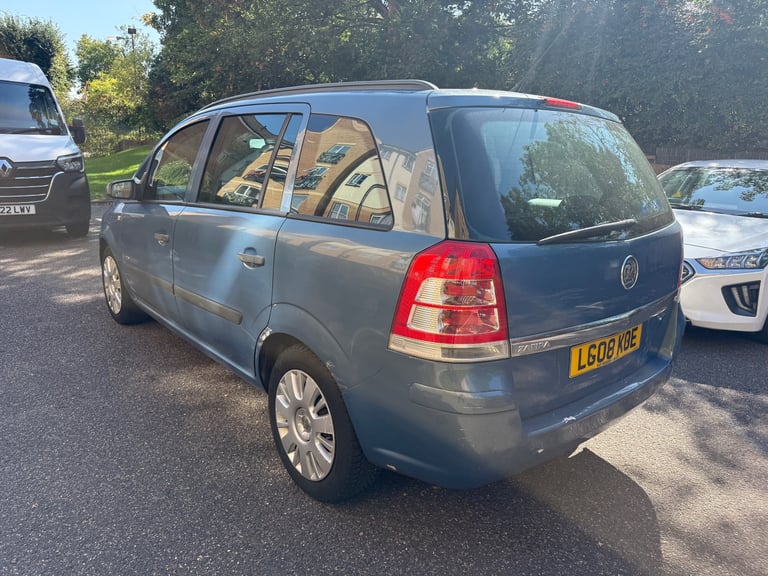 2008 Vauxhall Zafira Automatic 1.8 Petrol 5DR 7 Seater - HPI Clear - Ulez Free 