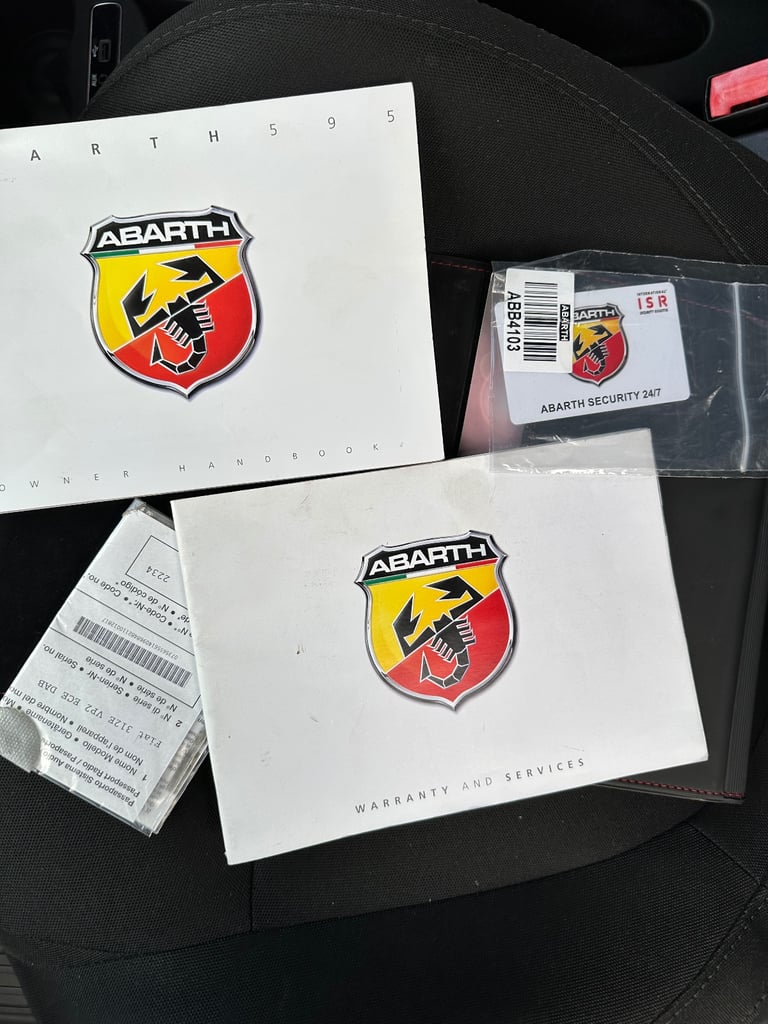 Abarth, 595, Hatchback, 2017, Manual, 1368 (cc), 3 doors