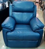 Real Italian leather Electric Recliner Armchair free local delivery 