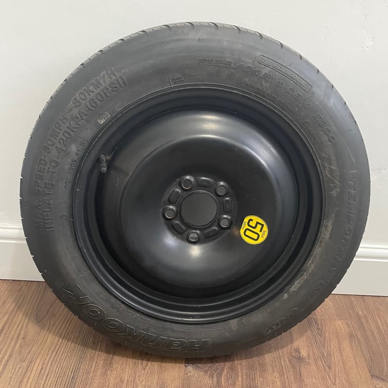 HANKOOK T125/90 R16 98M 5x108, Space Saver Spare Wheel, Ford