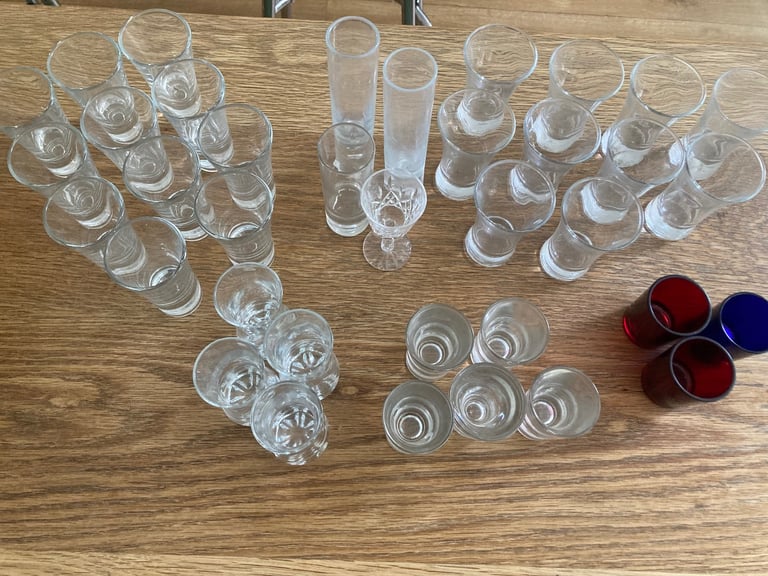 35 Shot Glasses 