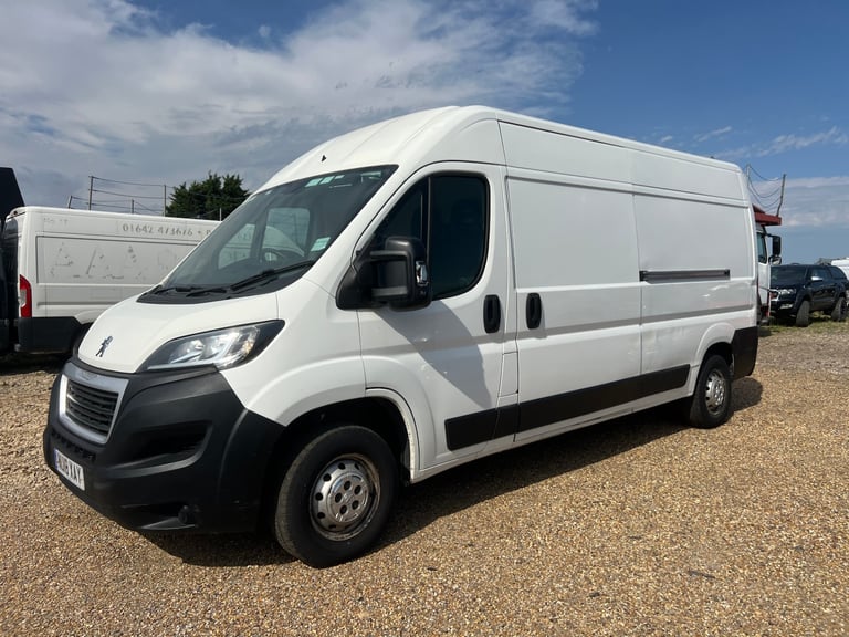 image for 2018 PEUGEOT BOXER L3H2 WHITE cat n EURO 6 SALVAGE DAMAGED REPAIR PANEL VAN 