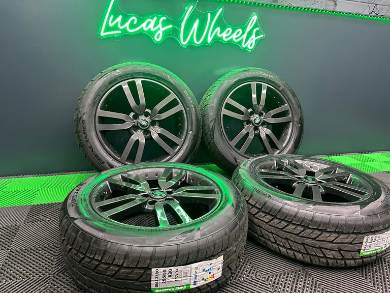 Discovery 4 / 3 HSE Powdered Technical Grey 20” Alloy Wheels - style 510 Landmark & NEW tyres!