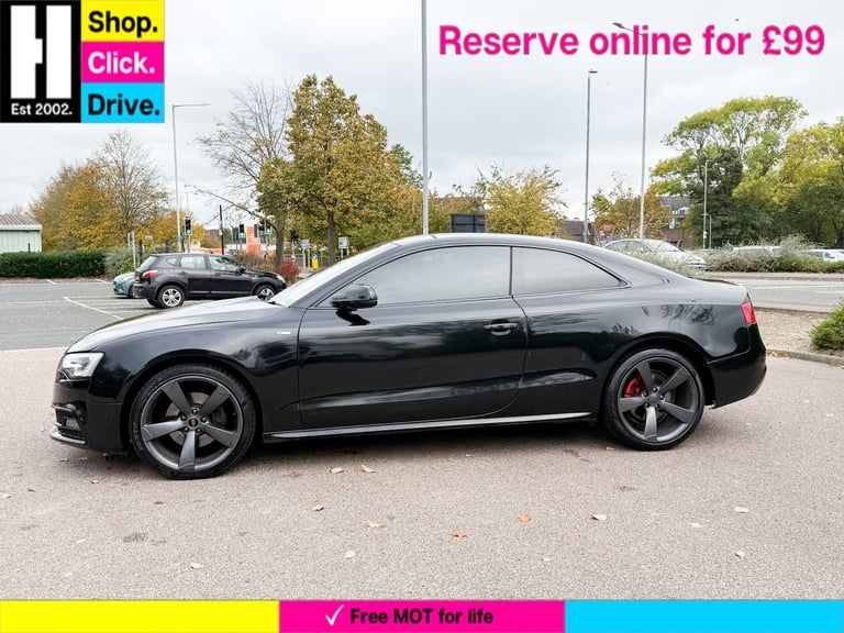 2013 Audi A5 2.0 TDI Black Edition Coupe 2dr Diesel Manual Euro 5 (s/s) (177 ps) COUPE Diesel Manual