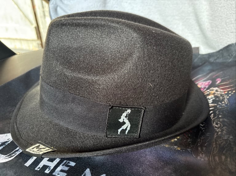 image for 🎵🕺🏻🇬🇧🎩🤠  NEW Michael Jackson/MJ The Musical Fedora Hat