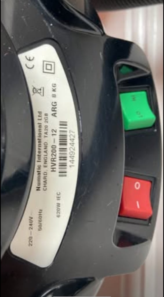 Henry HVR200-12 Dual Speed Hoover Vacuum