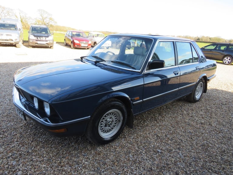 1987 BMW 5 Series 525E LUX 4 DOOR AUTO SALOON Petrol Automatic