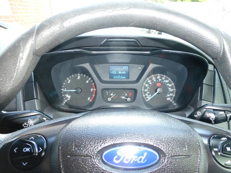 £  46 A WEEK -  2015  FORD TRANSIT 350 L3H3 LWB 2.2 VAN AIR CON S/H EX UK POWER