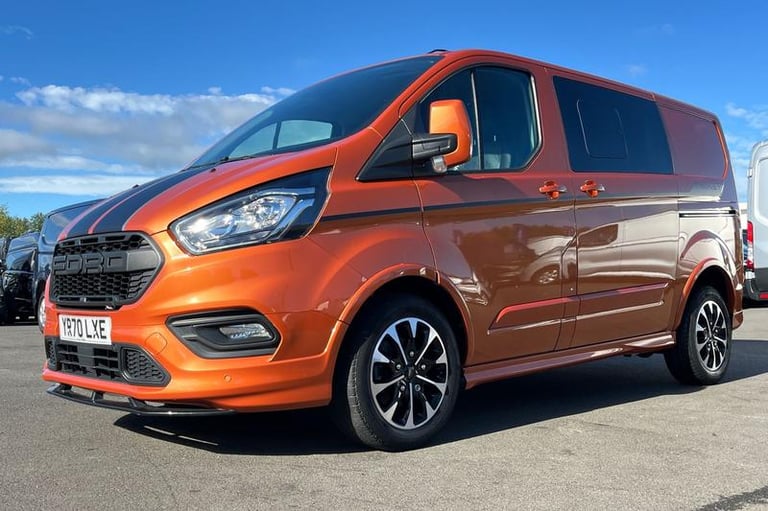 2020 Ford Transit Custom 320 Sport L1 SWB Double Cab FWD 2.0 EcoBlue 185ps Low Roof NAVIGATION, R...