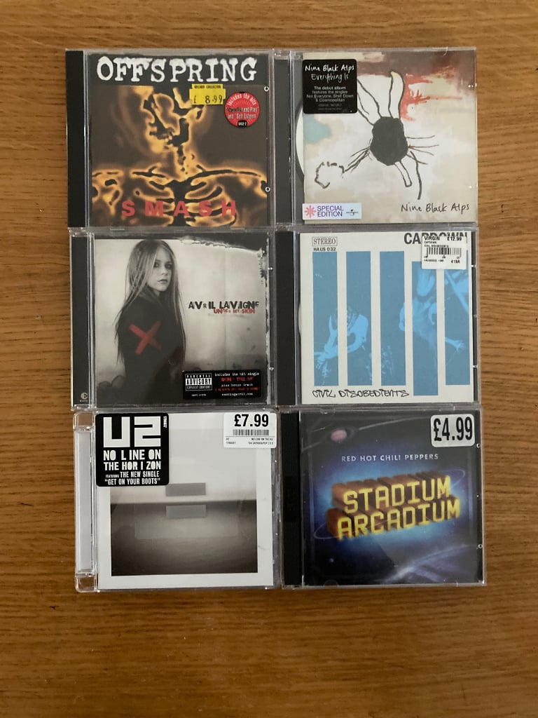 12 Music CDs
