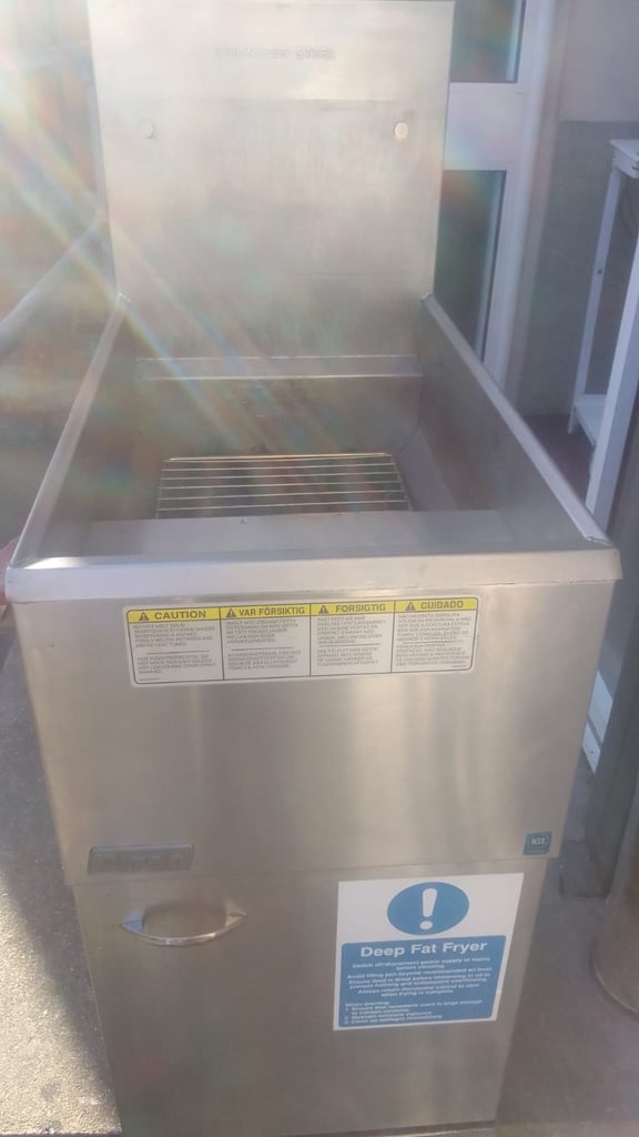 Catering equipment commercial gas Pitco fryers trailer restaurant kitchen items 