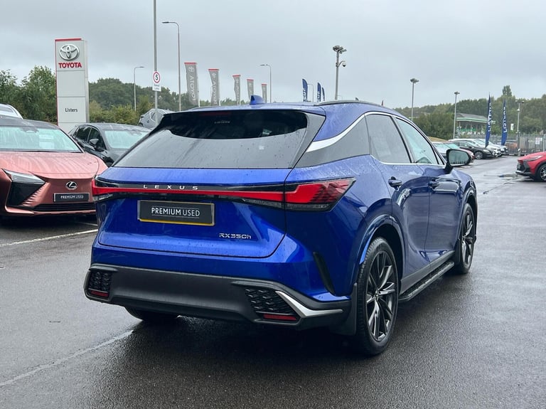 2023 Lexus RX 350h 2.5 F-Sport Design 5dr E-CVT (Pan Roof) SUV Hybrid Automatic