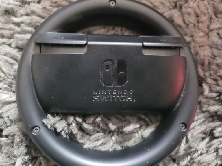 Nintendo Switch oled with accessories and game