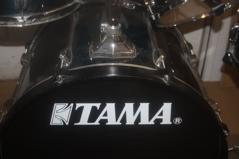 Vintage Tama Rockstar Custom Blue 5 Piece Drum Kit 22in Bass + All Hardware Included ~ £475 ono