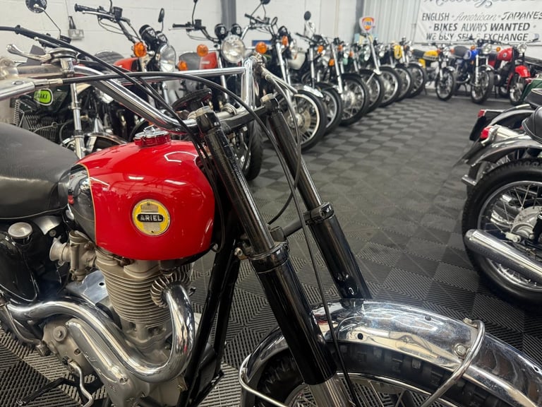 1954 Ariel Mk1 HS 500 scrambler, presented in restored condition, px welcome