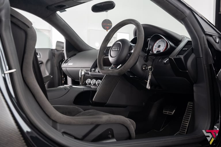 2011 (61) Audi R8 GT 5.2 V10 R-Tronic Auto Coupe 560PS | Phantom Black Metallic